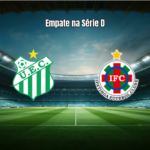 Uberlândia e Ipatinga empatam em duelo equilibrado pela Série D