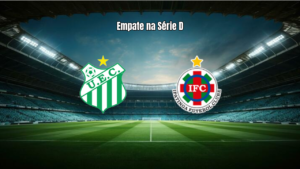 Uberlândia e Ipatinga empatam em duelo equilibrado pela Série D