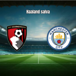 Bournemouth 1-1 Man City: Haaland Salva nos Acréscimos