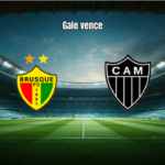 Atlético Mineiro U20 vence Brusque U20 por 3 a 0