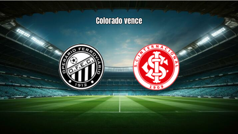 Operário PR U20 1-2 Internacional U20: Destaques da Partida
