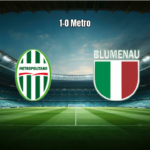 Metropolitano vence Blumenau por 1 a 0 no Catarinense