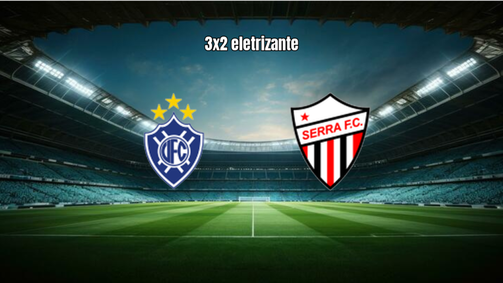 Vitória ES vence Serra Talhada por 3 a 2 em jogo emocionante