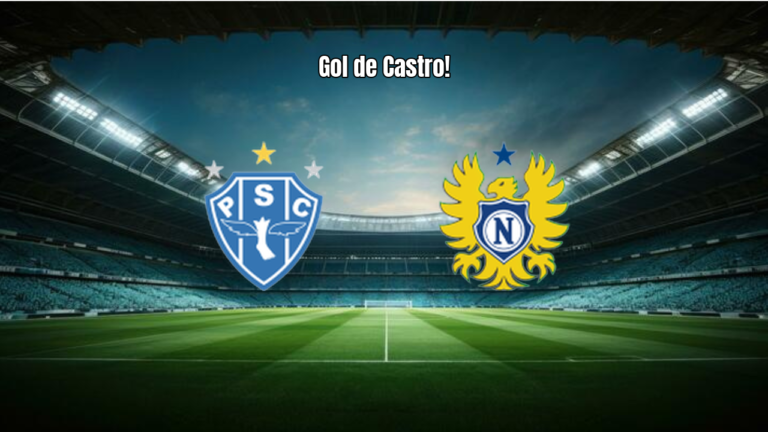 Paysandu 1x0 Nacional AM: Gol de Castro Decide Final da Copa Norte