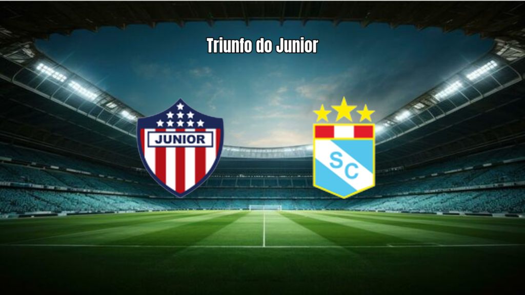 Junior 3x2 Sporting Cristal: Virada na Libertadores