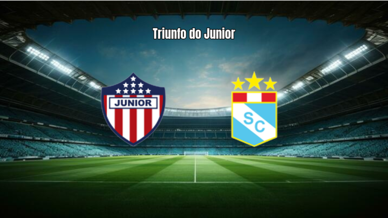 Junior 3x2 Sporting Cristal: Virada na Libertadores
