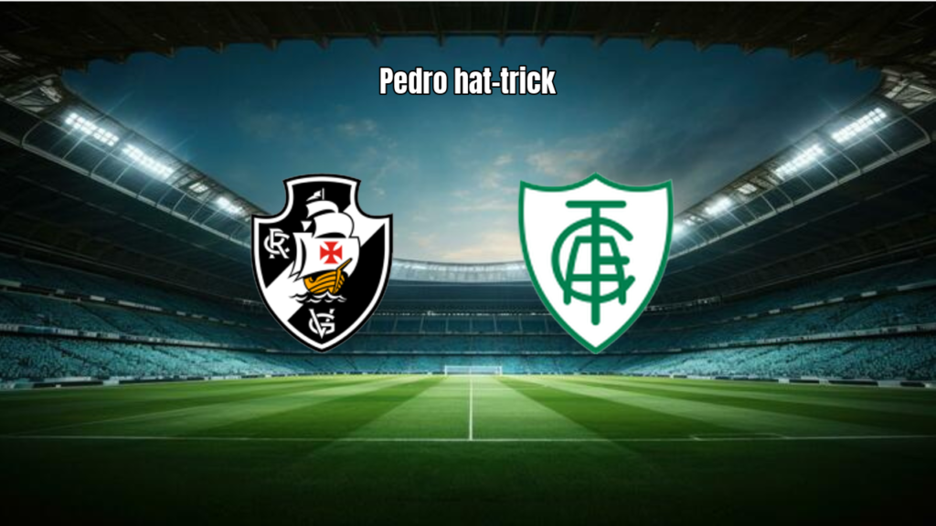 Vasco U20 atropela América Mineiro com hat-trick de Pedro Augusto