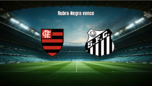 Flamengo U20 domina Santos U20 e vence por 2 a 1