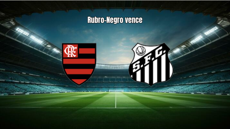 Flamengo U20 domina Santos U20 e vence por 2 a 1