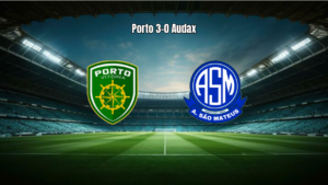Porto Vitória 3 a 0 Audax: domínio na Copa Espírito Santo