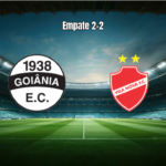 Goiania U20 2x2 Vila Nova U20: Quartas de Final Emocionantes