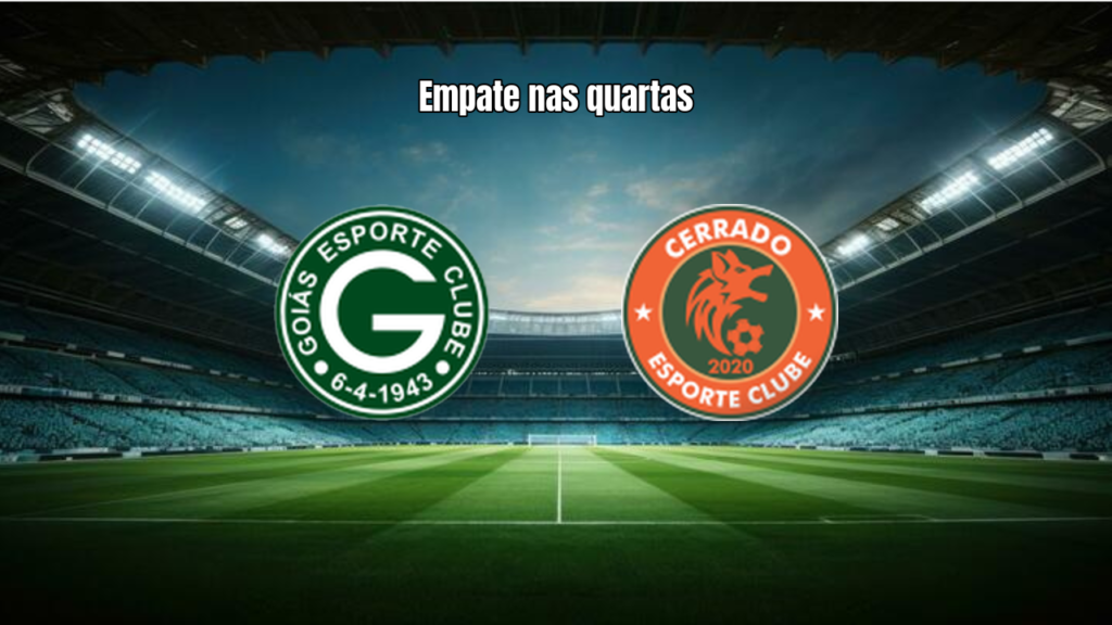 Goiás U20 e Cerrado EC U20 empatam nas quartas do Goiano
