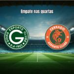 Goiás U20 e Cerrado EC U20 empatam nas quartas do Goiano