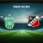 Gama U20 e ARUC U20 empatam sem gols no Brasileirão U20
