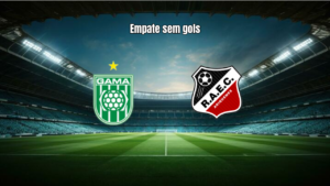Gama U20 e ARUC U20 empatam sem gols no Brasileirão U20
