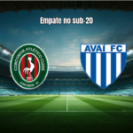 Concórdia U20 e Avaí U20 empatam em 1 a 1 no Catarinense