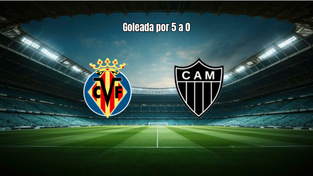 Goleada do Atlético Mineiro U20 sobre Villa Real U20 por 5 a 0