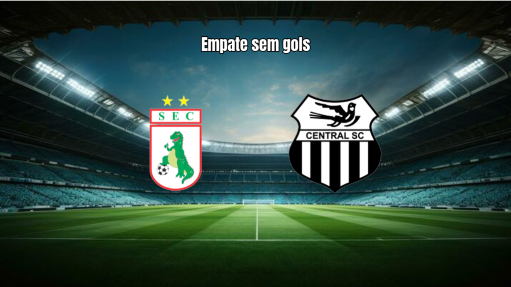 Sousa 0x0 Central SC: Empate sem gols marca a 8ª rodada