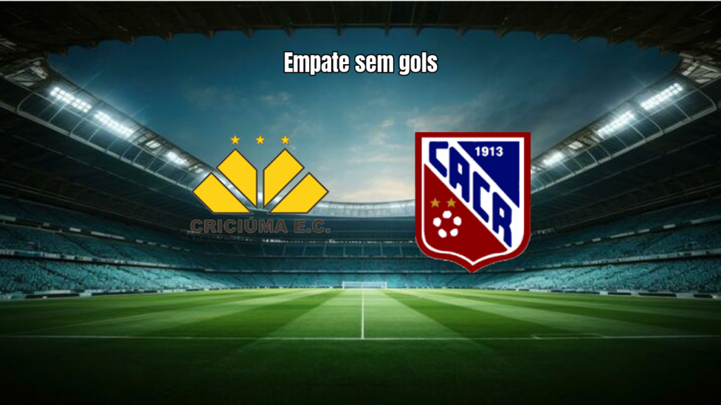 Empate sem gols: Criciúma U20 0-0 Carlos Renaux U20