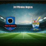 Pérolas Negras 3x1 CEAC Araruama: Destaques da Partida