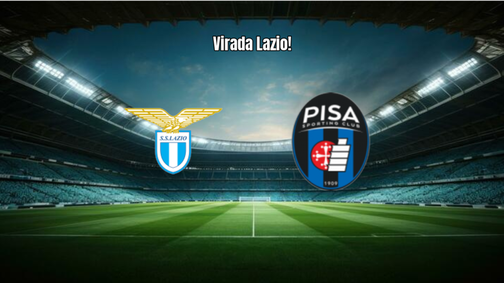 Lazio vira sobre Pisa e garante vitória na rodada final da Série A
