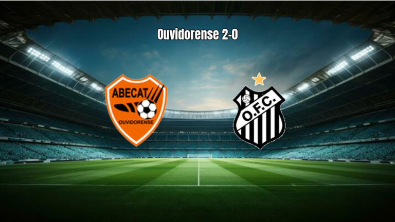 ABECAT Ouvidorense vence Operário por 2 a 0 na Série D