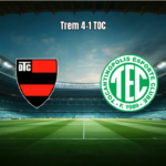 Trem aplica 4 a 1 no Tocantinópolis pela Série D