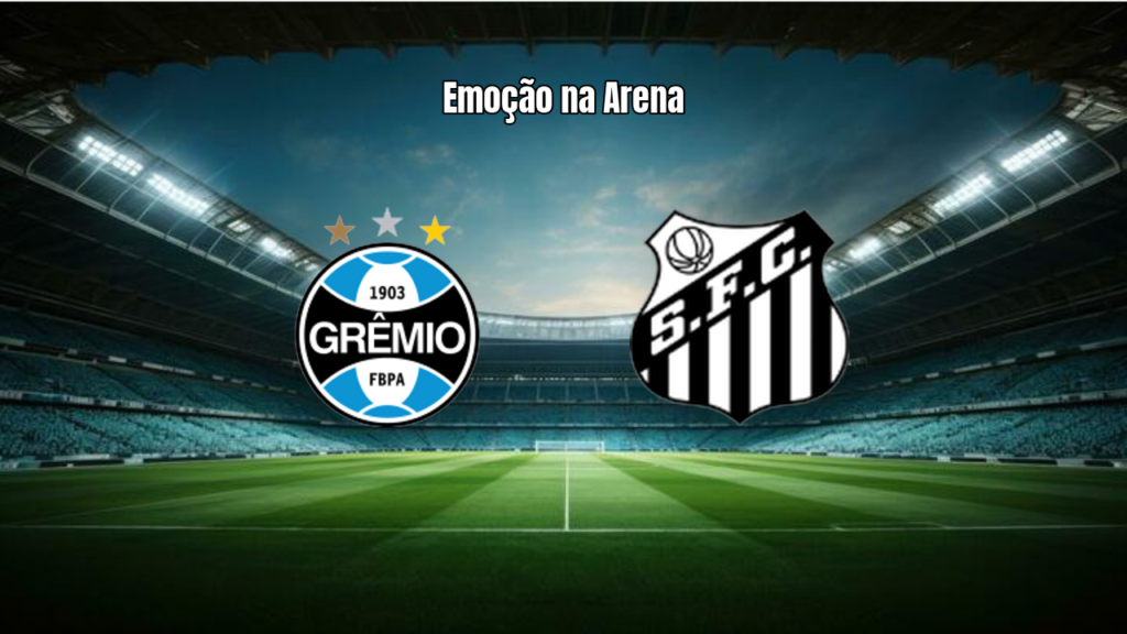 Grêmio 3x2 Santos: Gabriel Barbosa marca dois, mas time da casa vira