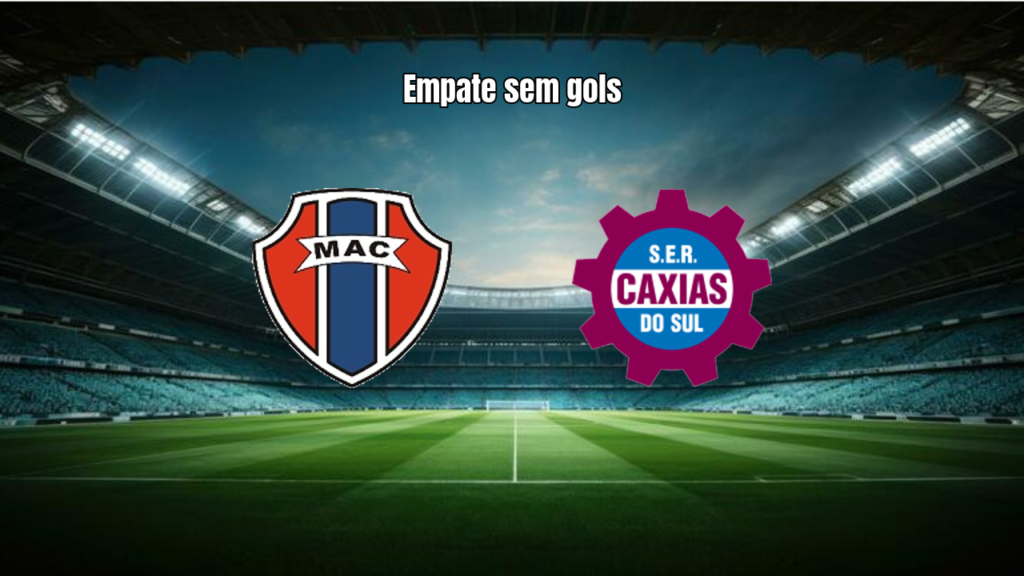 Maranhão e Caxias empatam sem gols na 8ª rodada da Série C