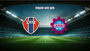 Maranhão e Caxias empatam sem gols na 8ª rodada da Série C