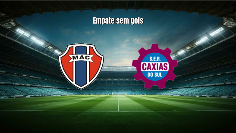 Maranhão e Caxias empatam sem gols na 8ª rodada da Série C