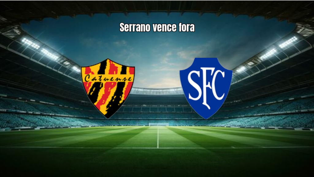 Catuense U20 1-2 Serrano U20: Vitória Fora de Casa no Baianão