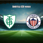 América Mineiro U20 domina e vence Itabirito U20 por 2-0