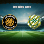 Sobradinho U20 domina e vence Samambaia U20 por 3 a 1
