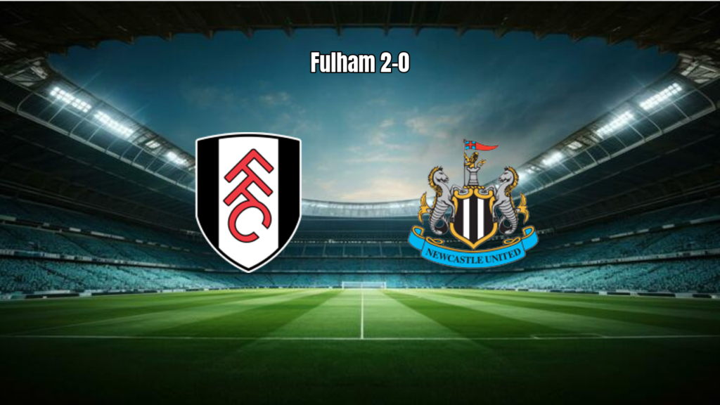 Fulham domina Newcastle e vence por 2 a 0 na Premier