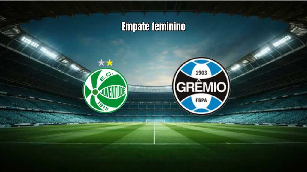 Juventude W e Grêmio W empatam em 1 a 1 no Brasileirão