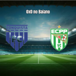 Conquista U20 e Vitória da Conquista U20 empatam sem gols