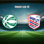 SC Gaucho RS U20 e Apafut U20 empatam 1-1 na 7ª rodada