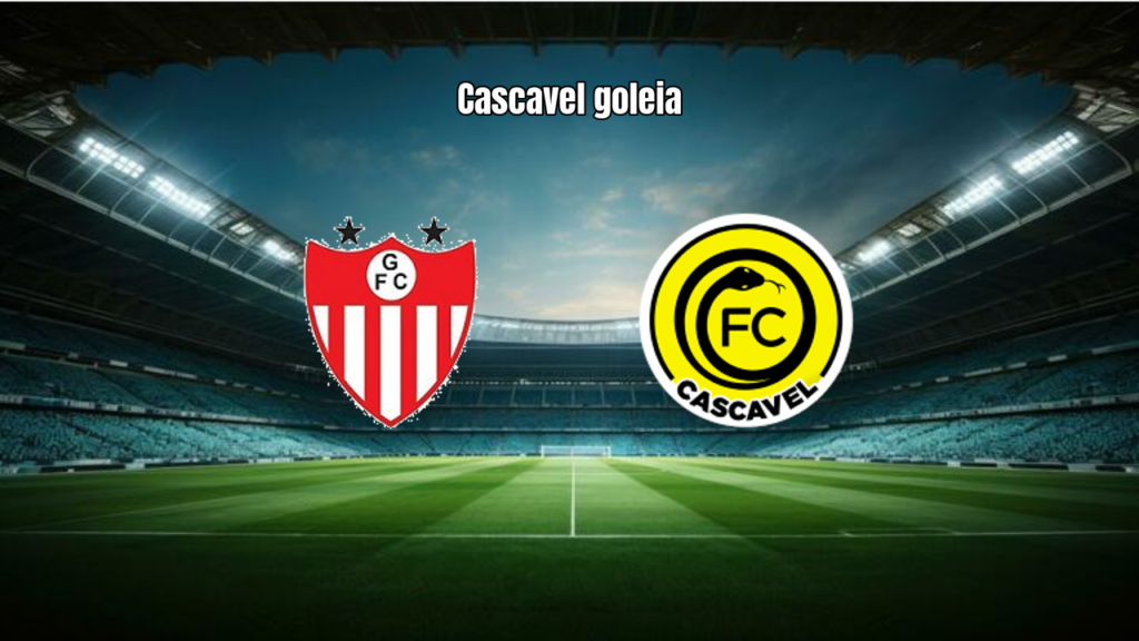 Cascavel goleia Guarany com hat-trick de Zé Carlos