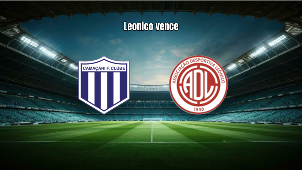 Camaçari 1x3 Leonico: Vitória Fora de Casa no Baiano Série B