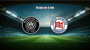 Monsoon 1x2 Gramadense: Virada emocionante na Copa Gaúcha