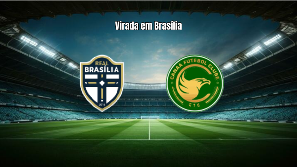 Real Brasília U20 1x2 Canaã U20: Vitória Fora de Casa no Brasiliense