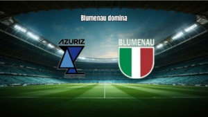 Azuriz 2-4 Blumenau: Gols, Emoção e Cartões na Série D 2026