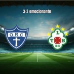 Oratório 3-3 Tuna Luso: Destaques do empate na Série D