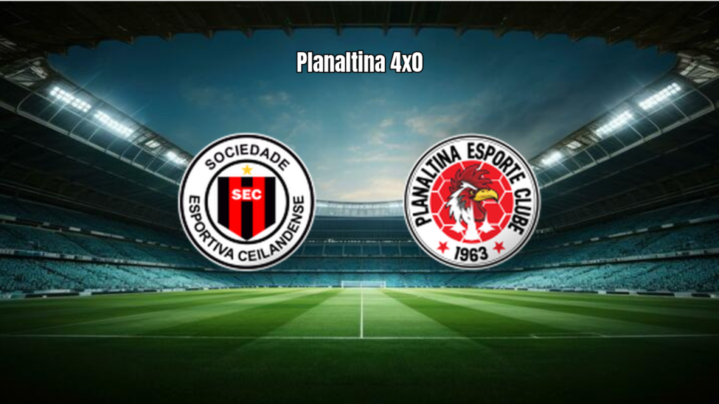 Ceilandense U20 0x4 Planaltina DF U20: Goleada na Rodada 2