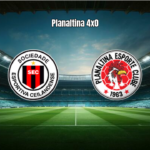 Ceilandense U20 0x4 Planaltina DF U20: Goleada na Rodada 2