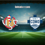 Cremonese 1x4 Como: Goleada e Caos em Cremona