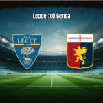 Lecce 1x0 Genoa: Vitória com Gol de Banda na Última Rodada