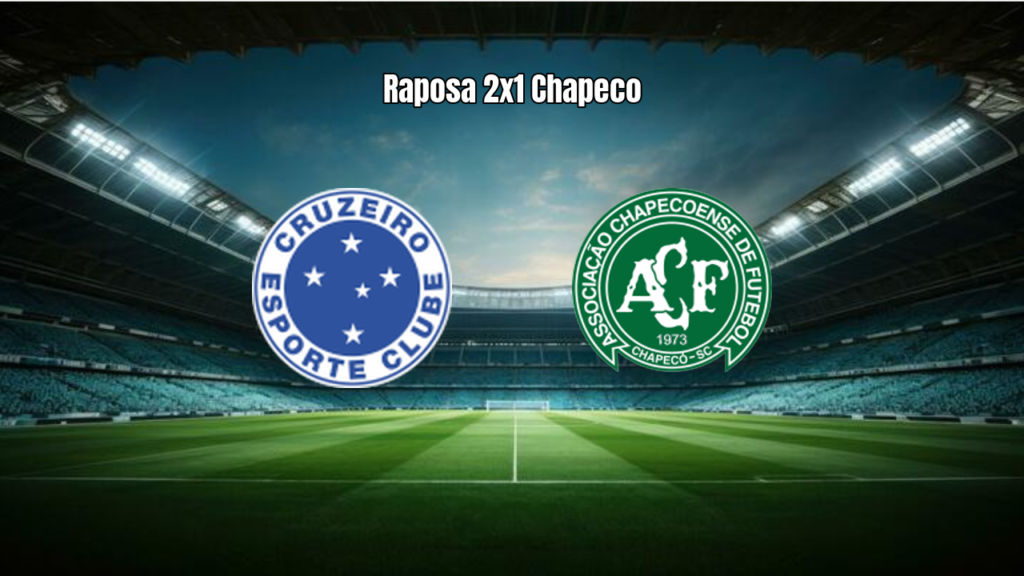 Cruzeiro vence Chapecoense por 2 a 1 no Mineirão pela Série A