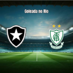 Botafogo W 0x3 America Mineiro W: Goleada no Nilton Santos